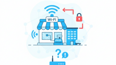お客様用Wi-Fiとレジが同じ回線…？小さな店舗・事務所のためのWi-Fiセキュリティ見直し術：ホームページ制作・集客支援｜業務効率化・システム開発のMTH合同会社